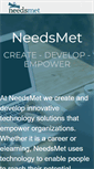 Mobile Screenshot of needsmet.org
